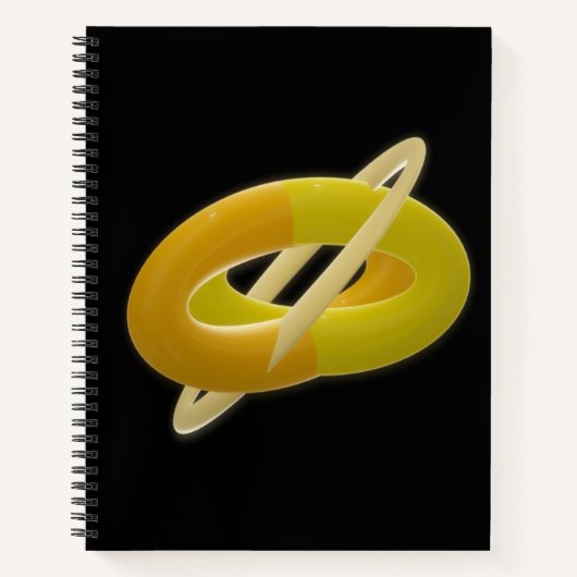 Carnet Jelly bean vaisseau wobble gobble (Devant)