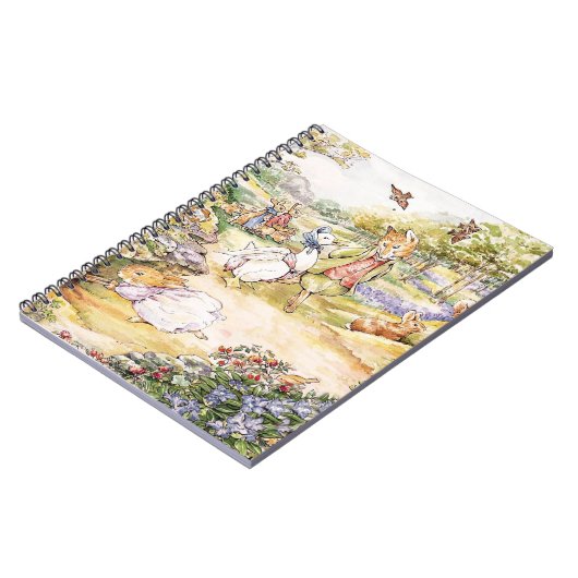 Carnet Jemima Puddle Duck se promener avec M. Fox (Côté gauche)