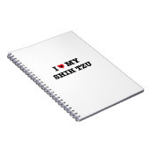 Carnet J'Encoeur Mon Chih Tzu (Côté Droit)