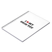 Carnet J'Encoeur Mon Chih Tzu (Côté gauche)
