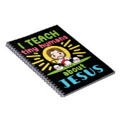 Carnet J'Enseigne À De Petits Humains Jésus-Christ (Côté Droit)
