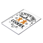 Carnet J'Enseigne Les Cookies Les Plus Intelligents Ensei (Côté gauche)