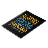 Carnet J'Enseigne L'Histoire Parce Que Les Enseignants En (Côté gauche)