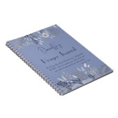 Carnet Jérémie 29:11 Car je connais les Plans Prière Bleu (Côté Droit)