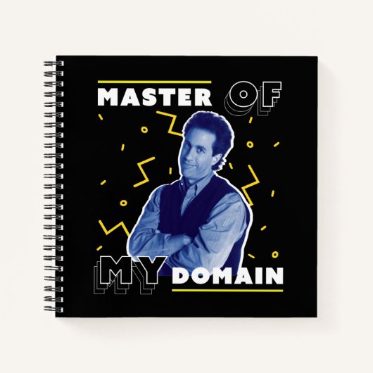 Carnet Jerry Seinfeld | Master of My Domain (Devant)