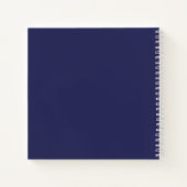 Carnet Jersey de baseball avec nom et numéro personnalisé (Dos)