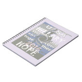Carnet J'Espère Hillary USA Nous Sommes Forts Ensemble (Côté gauche)