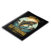 Carnet Jésus a dit allons pêcher Luc 5 4 (Côté gauche)