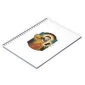 Carnet Jésus aveuglant la luminosité maximale du téléphon (Côté gauche)