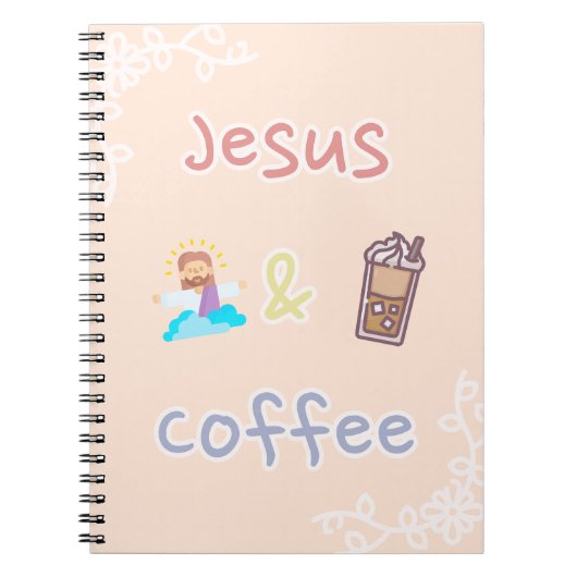 Carnet Jésus + Café (Devant)