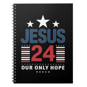 Carnet Jésus-Christ 2024 Président Élection USA Politique