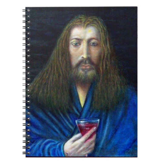 CARNET JÉSUS CHRIST, LA CHALICE D'EMMAUS (Devant)