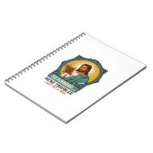 Carnet Jésus Code QR flou ne scannera pas Menu Humour Tec (Côté gauche)