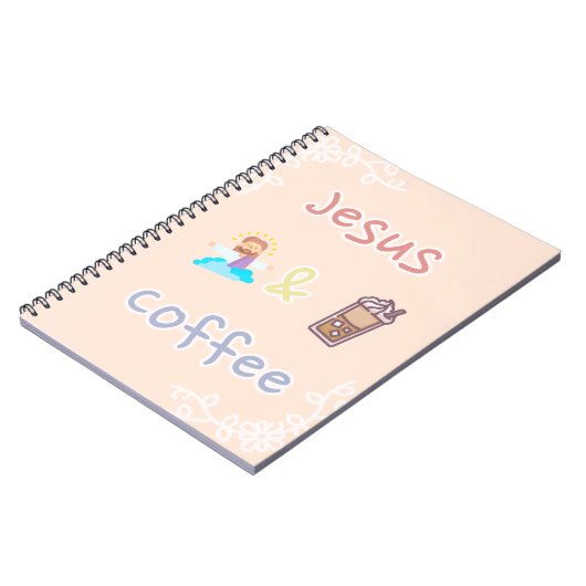 Carnet Jesus + Coffee (Côté gauche)
