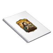 Carnet Jésus Escalier Flou Test Captcha Sécurité Tech Hum (Côté Droit)