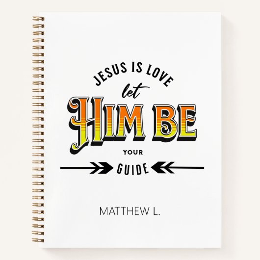 Carnet Jésus est amour (Devant)