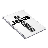 Carnet Jésus est la croix centrale (Côté Droit)