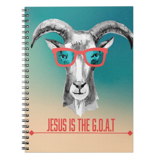 Carnet Jésus est le G.O.A.T (Devant)