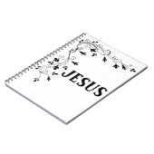 CARNET JESUS FLORAL CORNER (Côté gauche)