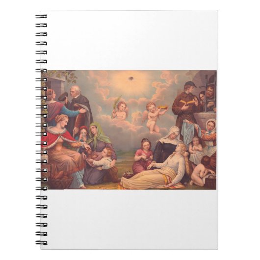 Carnet Jésus guérit une histoire biblique (Devant)