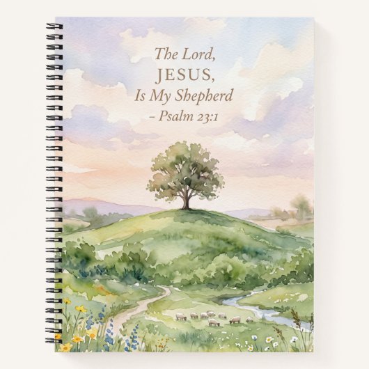 Carnet Jésus le Bon Berger (Devant)