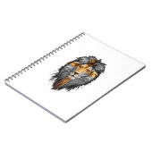 Carnet Jésus Lion De Juda Jésus Croix Foi Chrétienne Moi (Côté gauche)