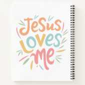 Carnet Jesus Love Me - Design vintage (Dos)