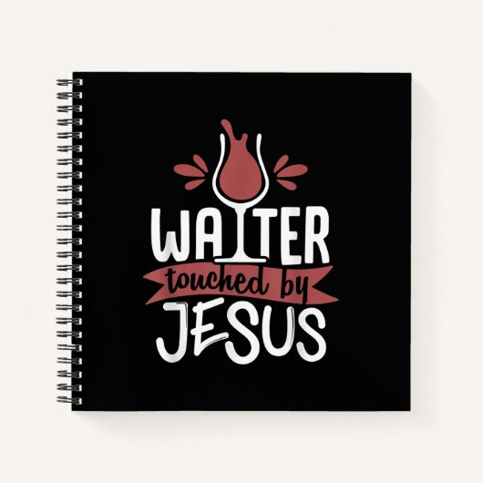 Carnet Jésus Love | Water Touched By Jesus Christmas Wine (Devant)