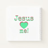 Carnet Jesus loves est ! (Dos)