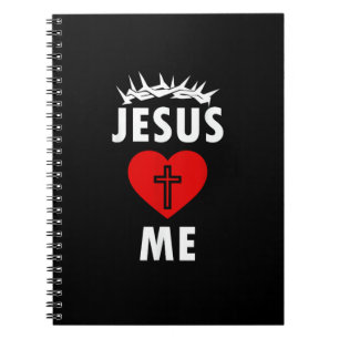 Carnet Jésus m'aime chrétien religieux