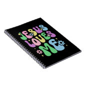 Carnet Jésus M'aime Christian Colouful (Côté Droit)