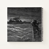 Carnet Jésus marche sur l'eau (Dos)