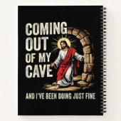 Carnet Jésus sortant de ma grotte (Dos)