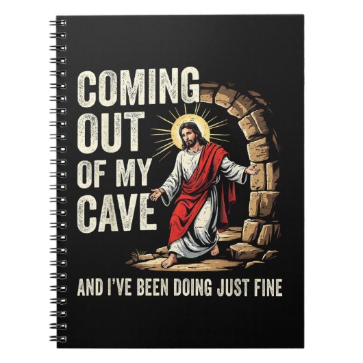 Carnet Jésus sortant de ma grotte (Devant)