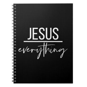 Carnet Jésus sur tout le chrétien religieux Christ O
