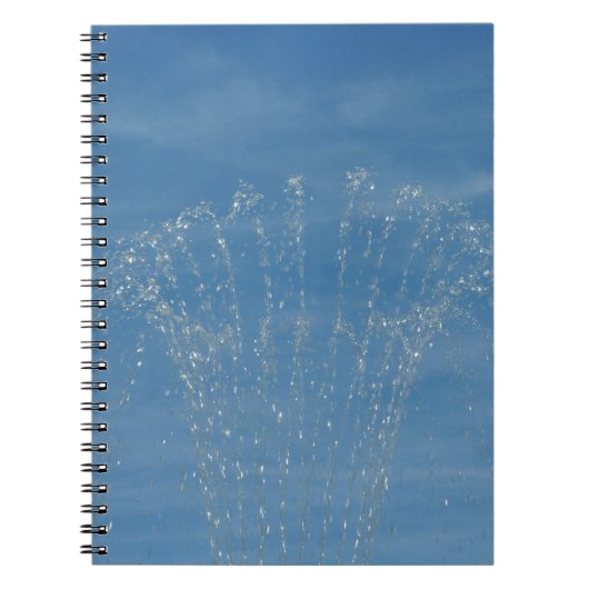 Carnet jet d'eau (Devant)