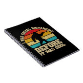 Carnet J'étais Distante Sociale Avant D'Être Cool Bigfoot (Côté Droit)