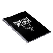 Carnet Jeu d'art de poulet de poulet (Côté Droit)