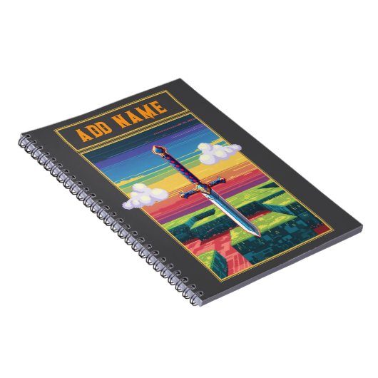 Carnet Jeu d'art Pixel (Côté Droit)