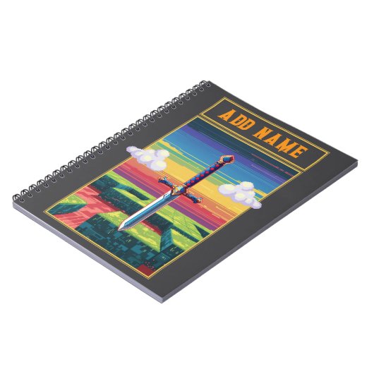 Carnet Jeu d'art Pixel (Côté gauche)