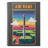 Carnet Jeu d'art Pixel (Devant)