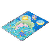 Carnet Jeu de dauphins (Côté gauche)