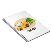 Carnet Jeu de mots sur Car-rod Funny Carotte  (Côté Droit)