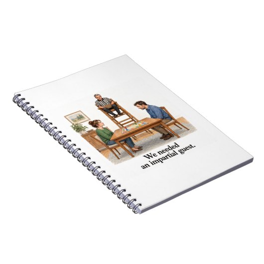 Carnet Jeu de société drôle d'invité impartial (Côté Droit)