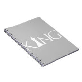 Carnet Jeu d'échecs King pièce Halloween Costume d'échecs (Côté Droit)