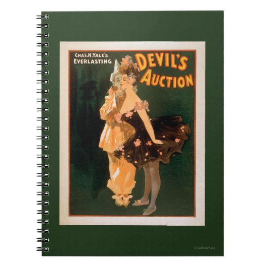 Carnet Jeu d'enchères du diable éternel de Yale (Devant)