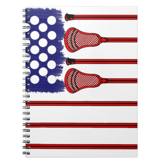 Carnet Jeu des Amériques de lacrosse (Devant)