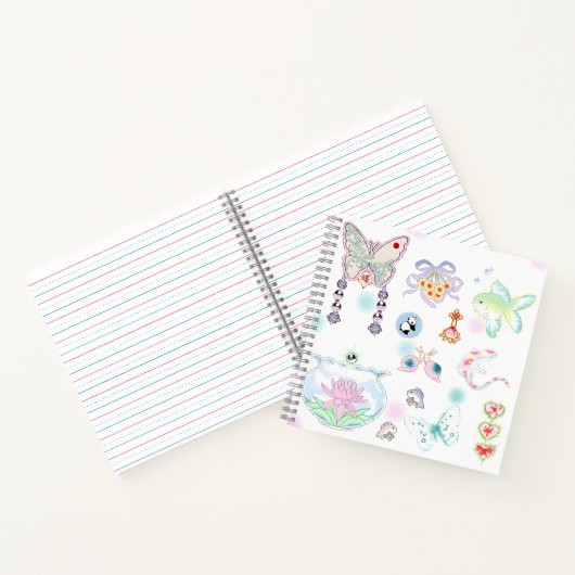 Carnet Jeu d'illustrations Pastel (Intérieur)