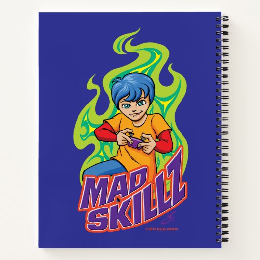 Carnet Jeu Mad Skillz (Dos)