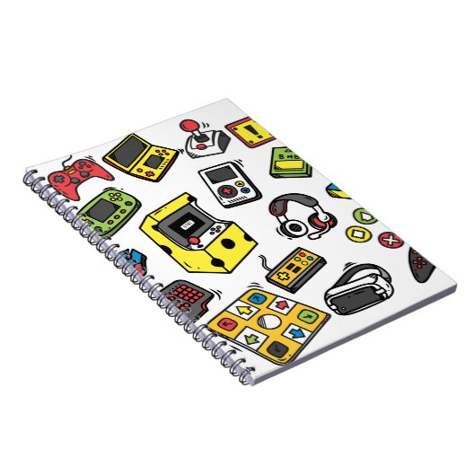 Carnet Jeu vidéo, jeu de doodles (Côté Droit)